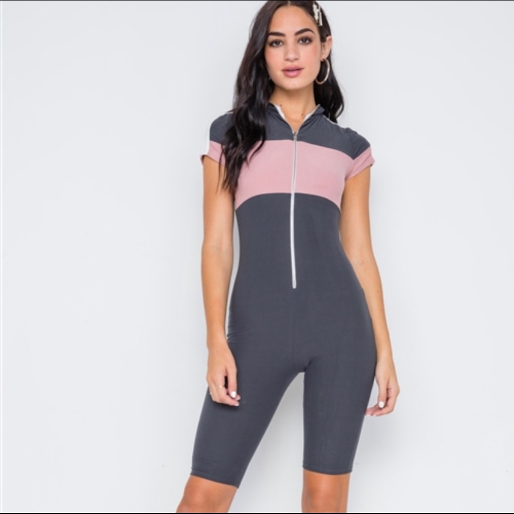 Grey Jumpsuit